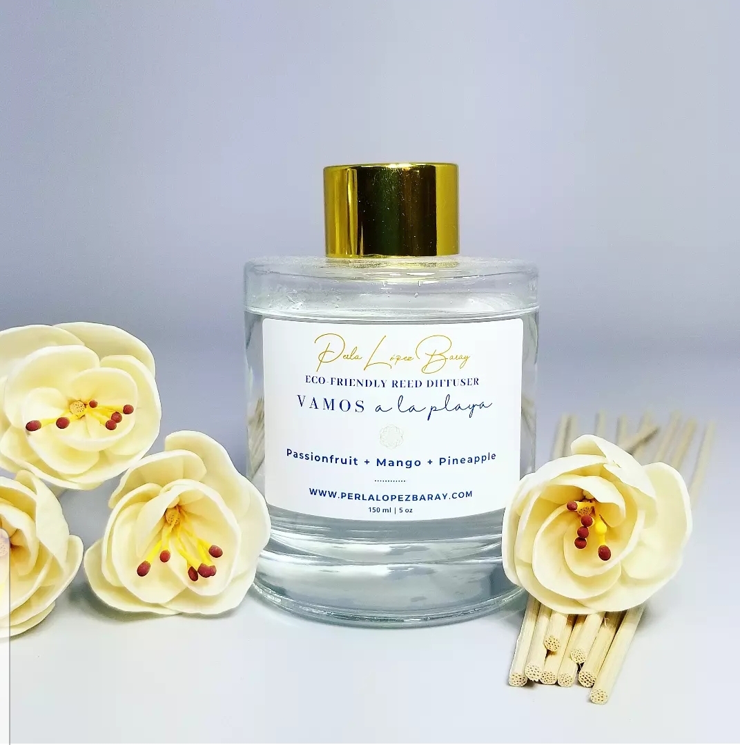 Vamos a la Playa Eco-Friendly Reed Diffuser - Beach Collection - Image 2